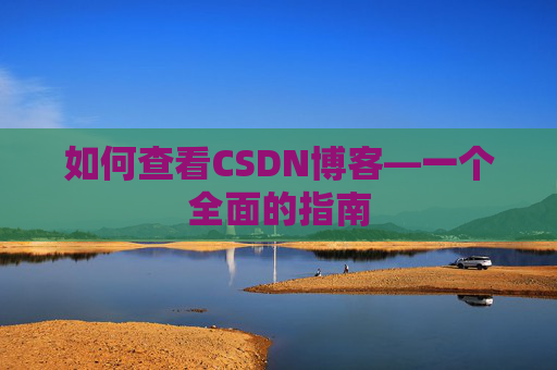 如何查看CSDN博客—一个全面的指南